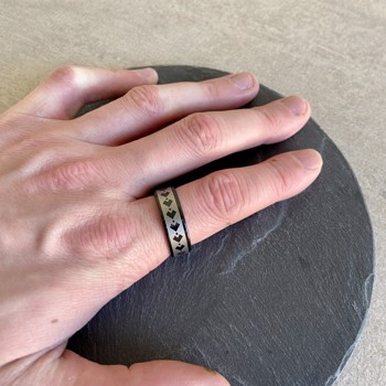 Bee's Tungsten herre ring